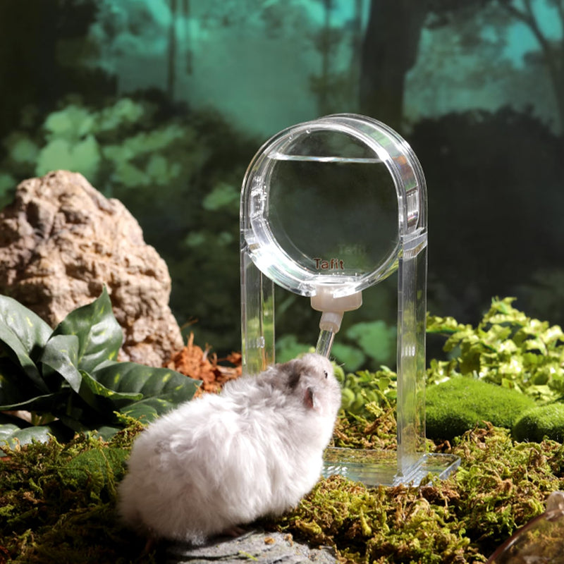 Hamster Water Bottle No-Drip Vacuum Hanging Small Animals Bottle Water Dispenser, for Dwarf Hamsters, Syrian Hamsters, Rats, Mice, Gerbils,Chew Proof, Leakproof, 5.3 oz, 150ml Vacuum Water Bottle - BeesActive Australia