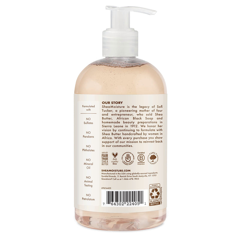 SheaMoisture Baby Wash and Shampoo 100% Virgin Coconut Oil for Baby Skin Cruelty Free Skin Care 13 oz - BeesActive Australia