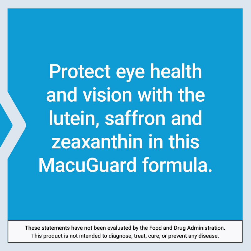 Life Extension MacuGuard Ocular Support with Saffron – Eye Health Supplement for Healthy Vision – with Lutein, Meso-zeaxanthin, zeaxanthin, Saffron – Gluten-Free, Non-GMO – 60 softgels | Eye Health Supplement for Healthy Vision with Lutein, Meso-Zeaxan...