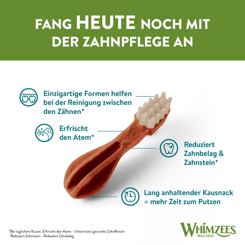WHIMZEES By Wellness Mixed Variety Box, Chewing Sticks for Large Dogs for Dental Care, Size L, Pack of 14, No Added Sugar, Grain-Free, Natural, Low Fat Large Dogs (18-27 kg) 840 g (Pack of 1) - BeesActive Australia