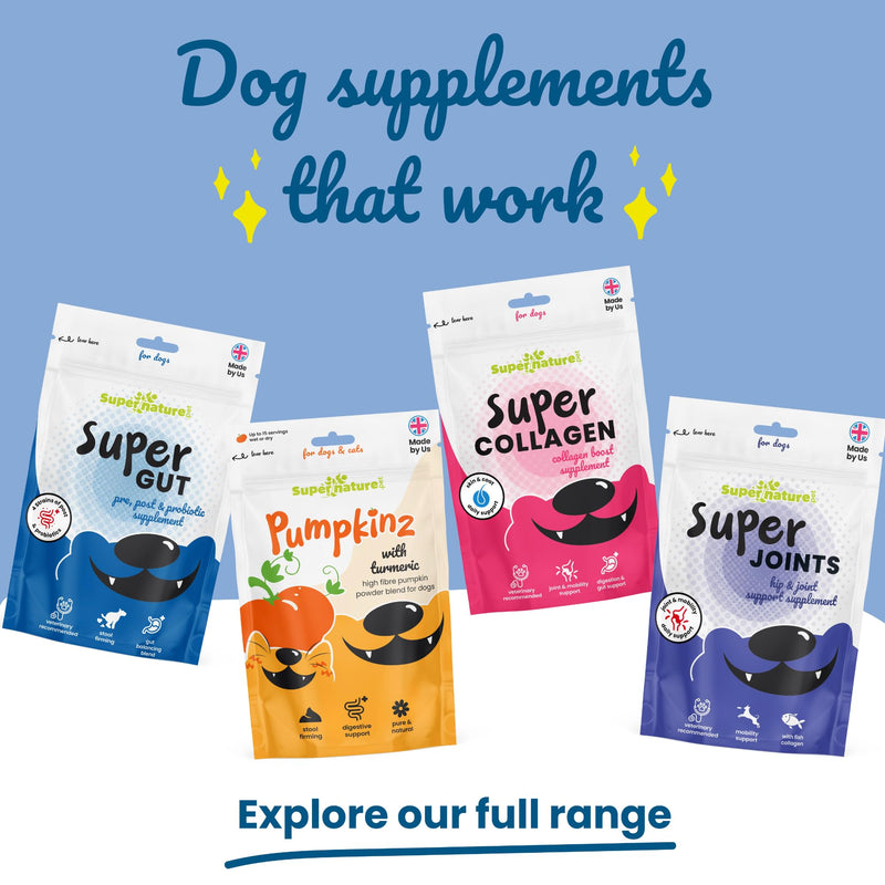 Supernature Goats Milk Powder for Dogs & Cats 250g | 100% Natural Digestive Supplement, Low Lactose, Perfect for Hydration, High in Protein & Calcium, Nutrient Rich Food Topper