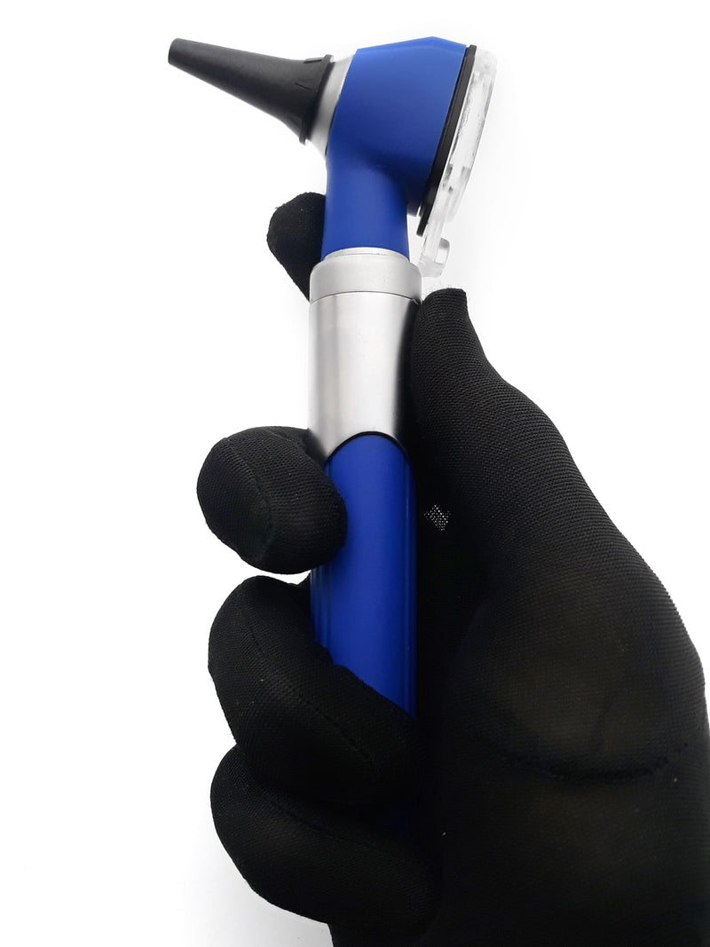 Radiance Otoscope - Ear Scope with LED Light and Speculum for Ear Examination and Diagnosis - Ideal for Professional use - Lifetime Warranty - Blue - BeesActive Australia