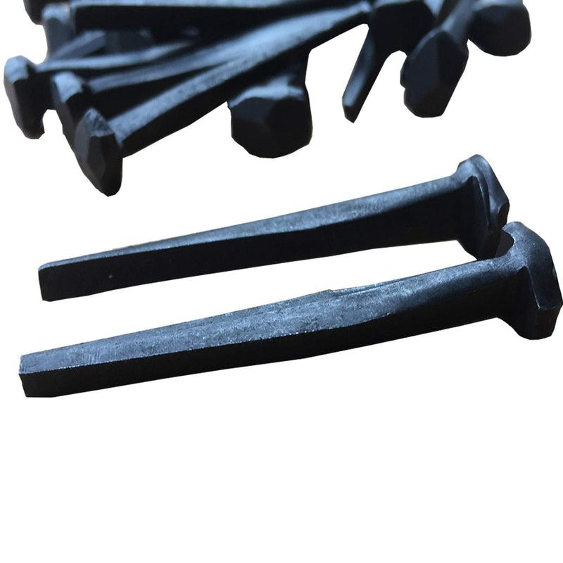 (10) 1" Steel Decorative Antique Wrought Head Nails-Rose Head Nails - 10 Nails - BeesActive Australia
