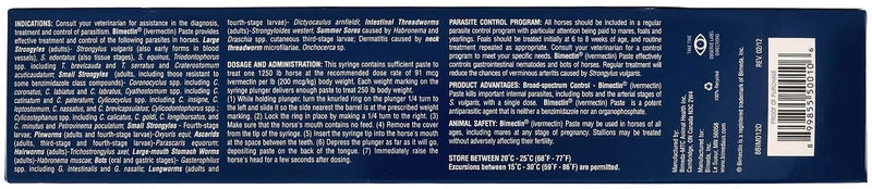 Bimectin 1.87% Ivermectin Apple Flavored Wormer - 1 pack - BeesActive Australia