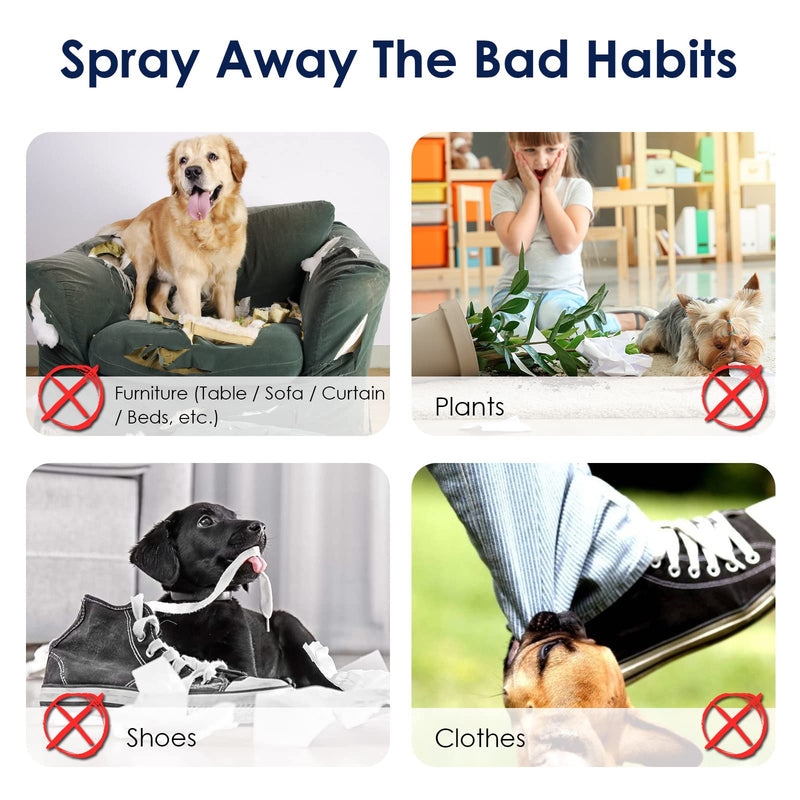Bitter Apple Spray for Dogs -No Chew Spray for Dogs & Cats, pet Corrector to Stop Dogs from Chewing Furniture and Carpet,Indoor&Outdoor Use (50ml) 1.76 Fl Oz (Pack of 1)