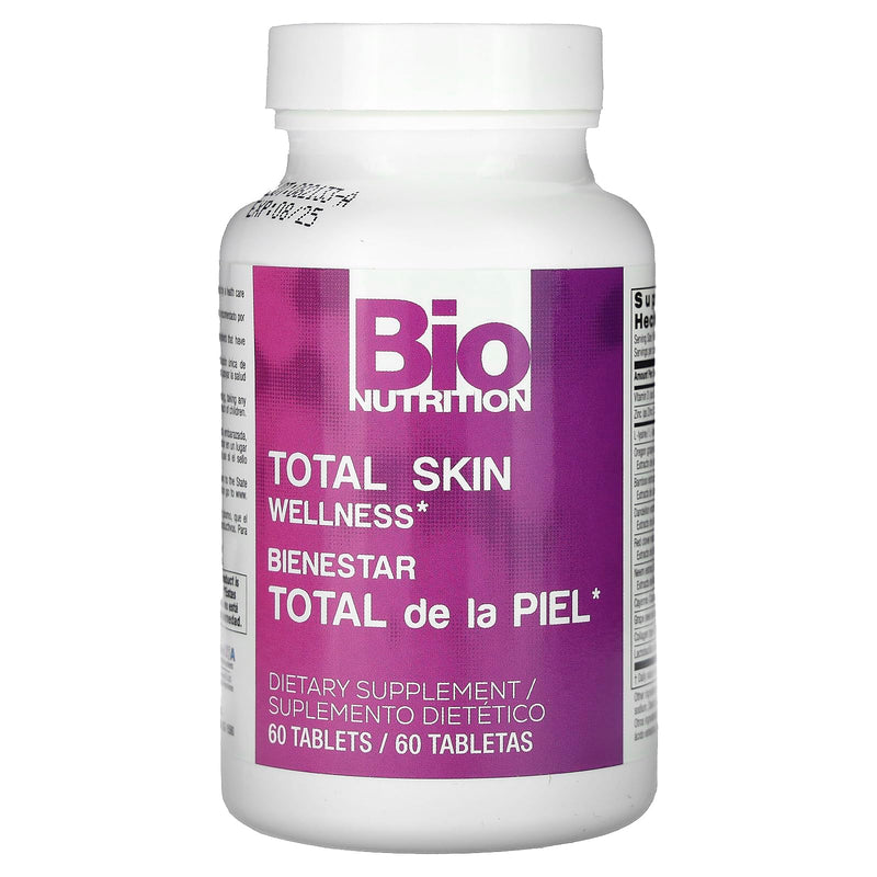Bio Nutrition Total Skin Wellness, 60 Tablets