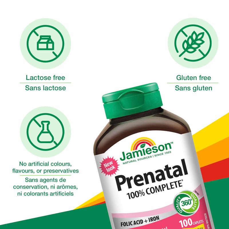 Jamieson Prenatal Multivitamin 100Caplets