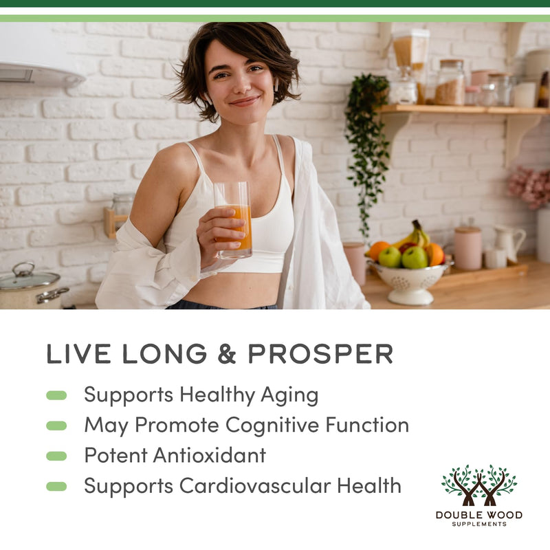 L-Ergothioneine 30mg EGT, Antioxidant + Healthy-Aging Support, 60 Capsules | Antioxidant + Healthy-Aging Supplement, Real 30mg (Many Give ~5mg), Mushroom-Sourced 'Longevity Vitamin', Vegan, COA by Lot 60 Count (Pack of 1)