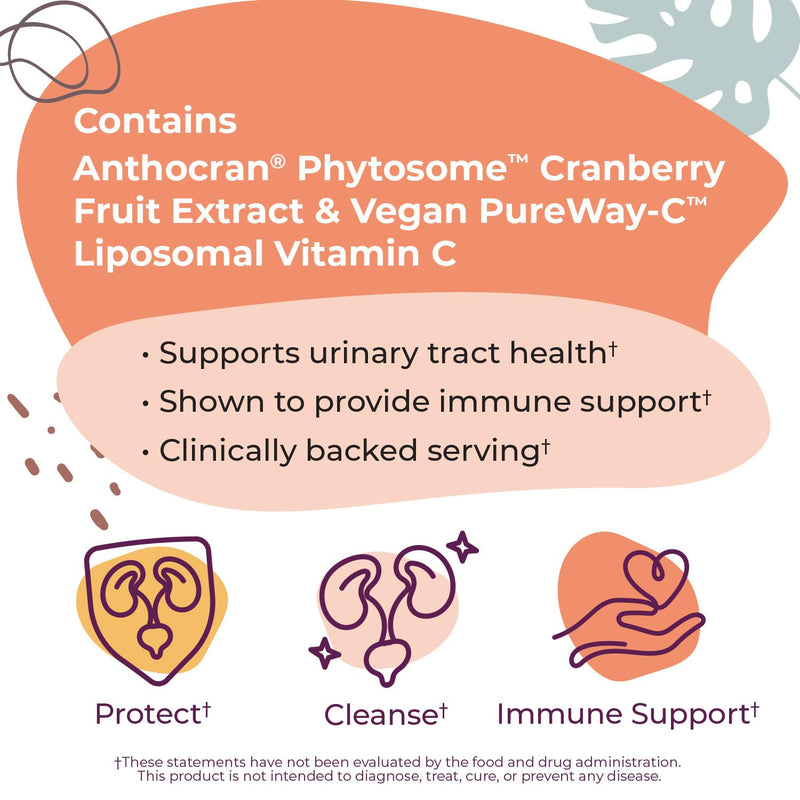 Body Kitchen Urinary Tract Shield with Cranberry & Vitamin C Supplement