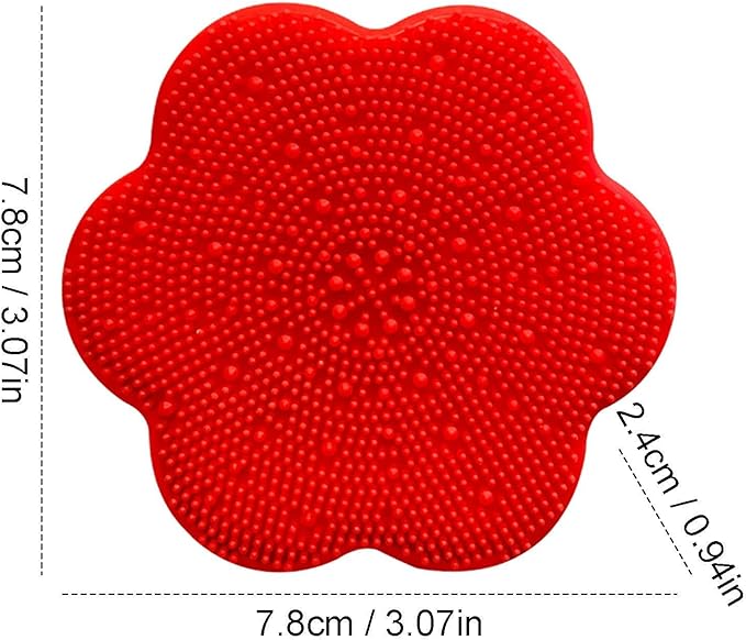 Baby Shower Silicone Brush - Baby Scalp Massager Soft Shampoo Brush,Hair Washing Massage Brush Wiping Comb Massage Scalp and Cleanse Body Sakmura - BeesActive Australia
