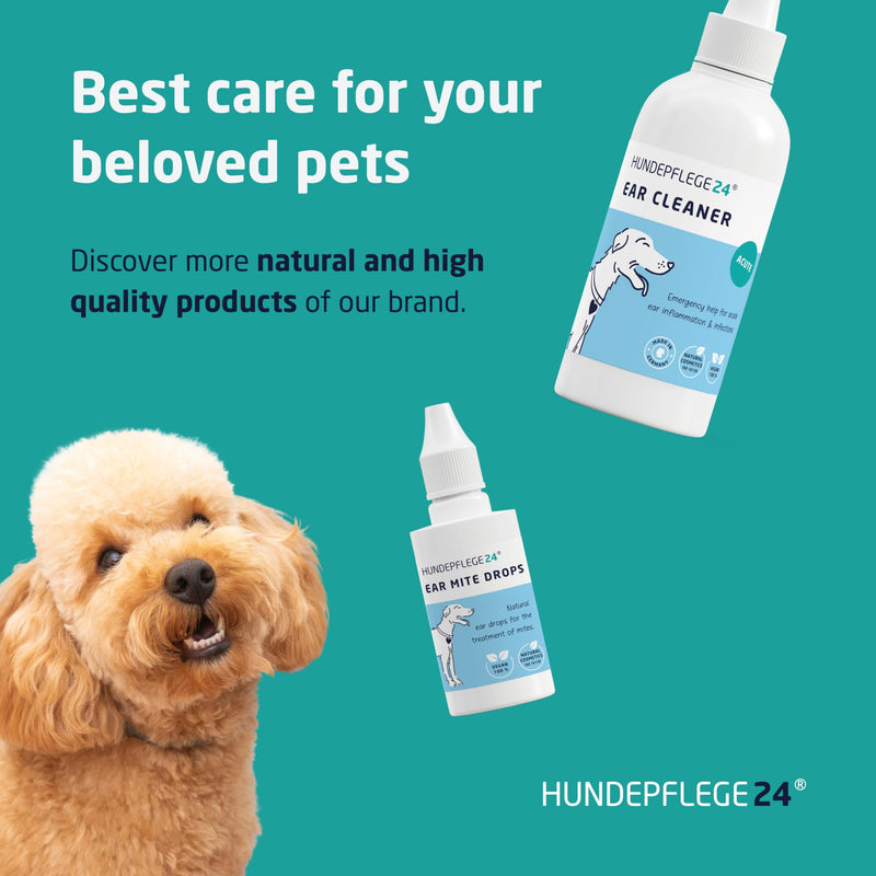 Dog Antiseptic Spray [No-Burn Formula] - Fast Healing, Soothing & Nourishing | Dog Wound Care 100% Vegan, 0% Odour & Alcohol - Dog Wound Spray Made In Germany - 125ml