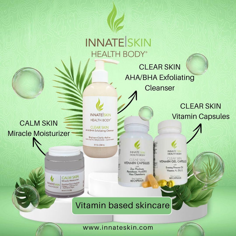 Innate Skin Health Body Clear Skin Acne Gummies, 60 Count