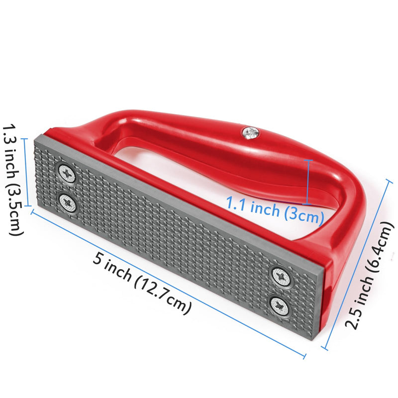 Goat Hoof Rasp File, Farrier Rasp for Small Hooves, Goat and Small Animals Red - BeesActive Australia