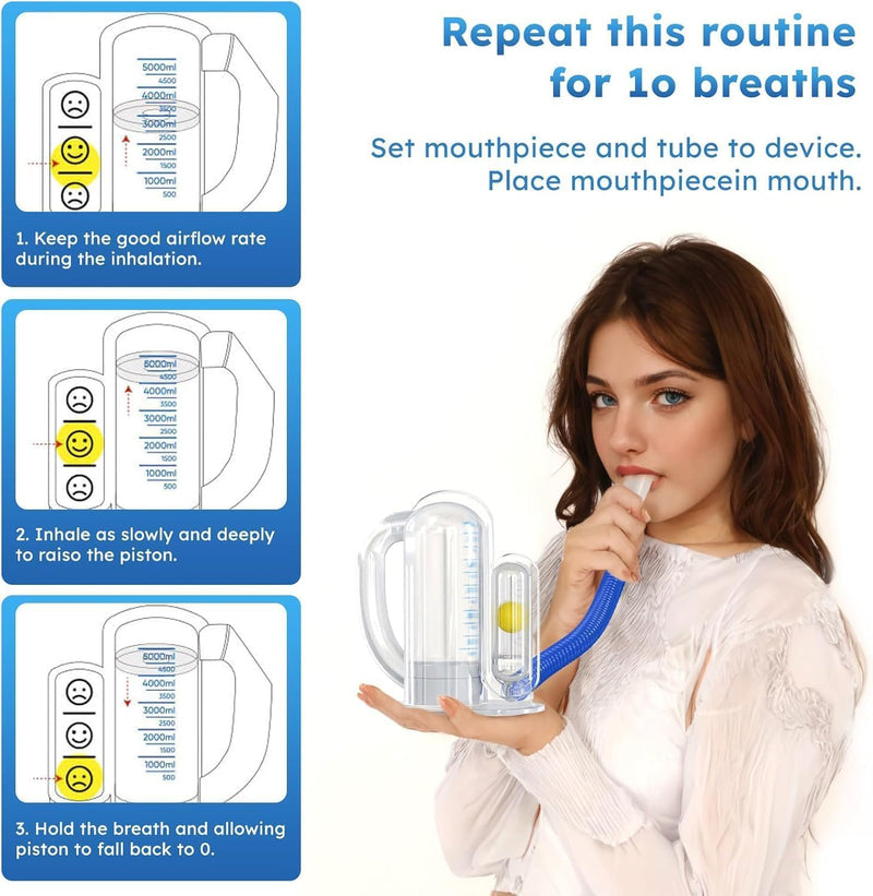 Incentive SpirometerÔºåBreathing Trainer