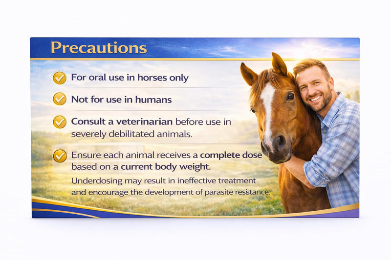 IverGuard Horse Paste 1.87%: Apple-Flavored Horse Paste, Up to 3086lbs, 15g