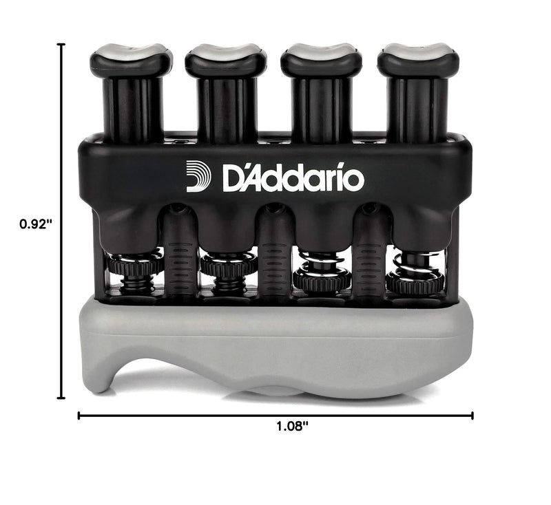 D’Addario Varigrip Hand Exerciser–Improve Dexterity and Strength in Fingers, Hands, Forearms- Adjust Tension Per Finger– Simulated Strings Help Develop Calluses- Comfortable Conditioning