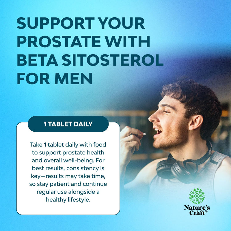 Beta Sitosterol for Men - Plant Sterols and Stanols - Prostate Health -90ct | Beta-sitosterol plant sterols & stanols formula for prostate health supplements for men 90 Count (Pack of 1)