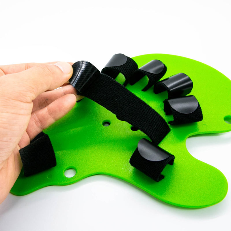 Resting Hand Splint with Finger Support,Brace for Stroke RecoveryFinger Straightener Extender, Hand Therapy Equipment (Fits Right or Left) 1Pcs