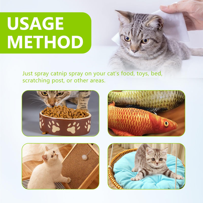 Catnip spray, catnip spray as a sedative for cats, cat mint, anti-stress cat sedative, purely natural anti-stress spray for relaxation and calming of cats - BeesActive Australia