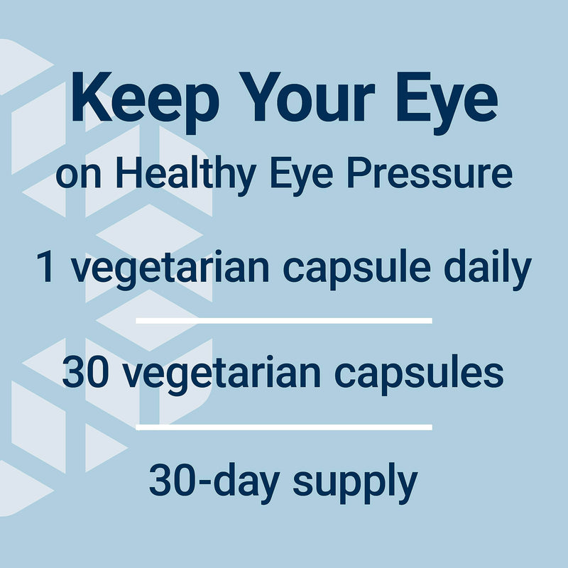 Life Extension Eye Pressure Support with Mirtogenol, 30 Capsules | Eye Health Supplement for Healthy Eye Pressure, with French Maritime Pine Bark, Gluten-Free, Non-GMO & Vegetarian 30 Count (Pack of 1)
