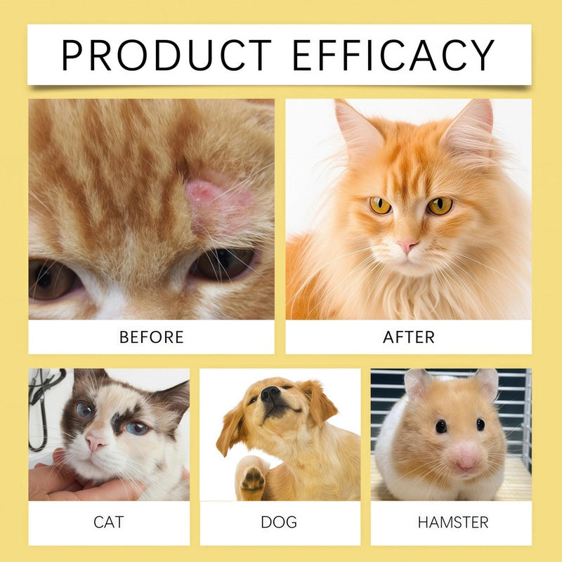 Pet Spray for Dogs, Dog Spray for Itchy Skin & Ear Relief, Fast-Acting Anti-Itch Formula for Allergies, 50ml Skin Care Treatment