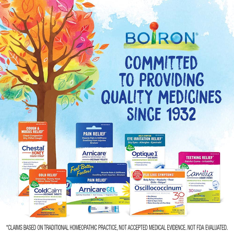 Boiron Calendula Cream for Relief from Rashes, Skin Irritations, Razor Burn, Insect Bites, or Sunburns - Non-Greasy and Fragrance-Free - 5 oz (2 Pack of 2.5 oz) 5 Ounce