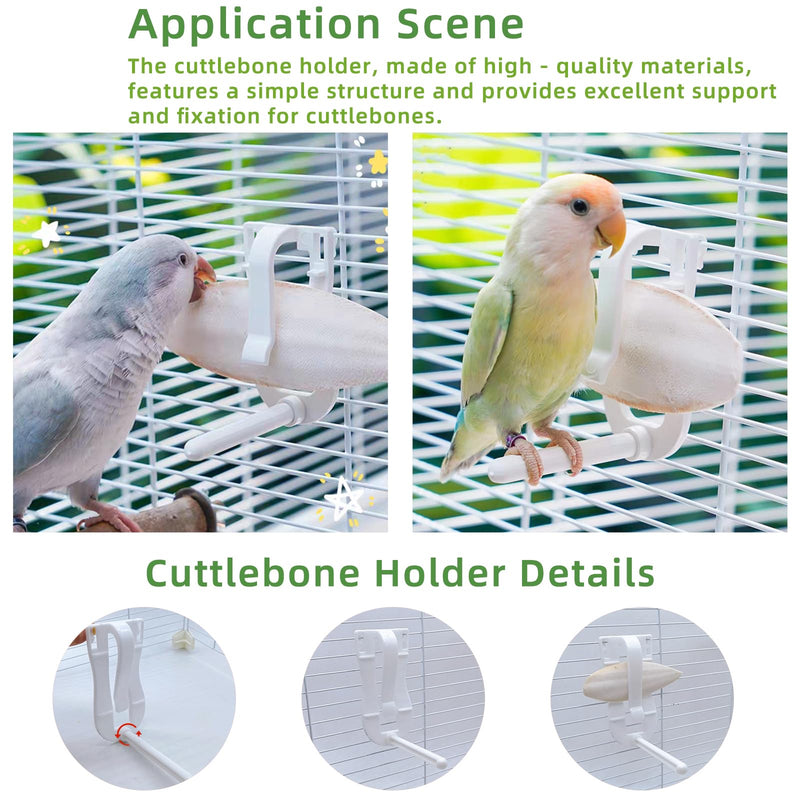 4.3"-4.7" Cuttlebone for Birds,Parakeets Cuddle Bone Beak Trimming,Premium Calcium Natural Cuttlefish Bone for Parrot,Cockatiel,Budgie,Tortoise, Snails,Reptiles,12 Pcs 12 Pcs (4.3"-4.7")