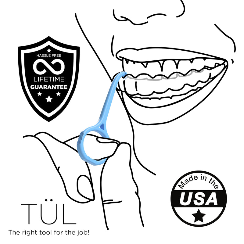 T√úL | Only Invisalign Remover Tool Made in the USA | Lifetime Replacements | Ortho Recommended Aligner Remover Tool & Retainer Remover Tool | Variety 2 Pack | Top Invisalign Accessories