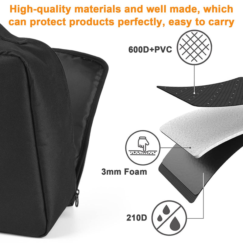 Beautyflier Nebulizer Carry Bag for Nebulizer Machine Personal Compressor, Portable Storage Carry Bag, Protective Travel Case for Nebulizer Machine for Adults and Kids, Space for Masks, Cables - BeesActive Australia