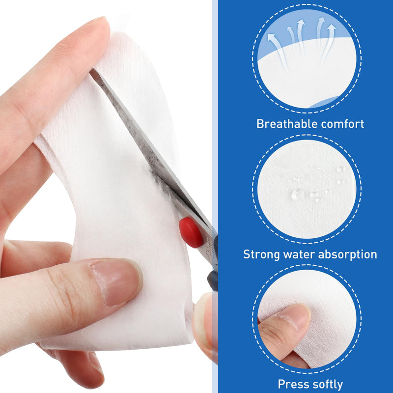 TamBee Disposable Sweat Guard VR Sweat Mask for Workouts Breathable Sweat Band Hygiene VR Face Eyes Mask Compatible with Oculus Meta Quest 3 Mask for Quest 2 Compatible with Apple Vision Pro 50Pcs - BeesActive Australia