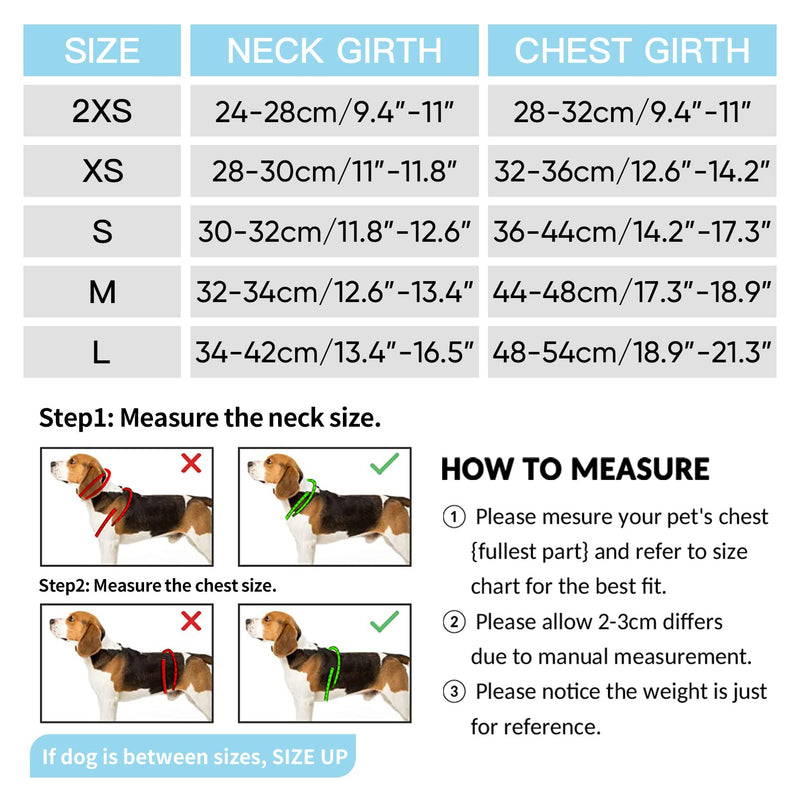 HEELE Dog Harness Dogs Small Dog Harness Anti Pull Breathable Chest Harness No Pull Safety Harness Reflective Adjustable Soft for Small Dogs Walking Running Training, Flower Black, L L (Pack of 1) R-Flower Black - BeesActive Australia