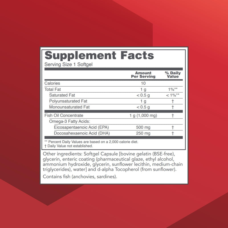 PROTOCOL FOR LIFE BALANCE Ultra Omega-3, Fish Oil, EPA DHA, 90 Softgels | Fish Oil for Brain Support Heart and Nervous System Health*, EPA DHA Omega Supplement, Non-GMO and Halal