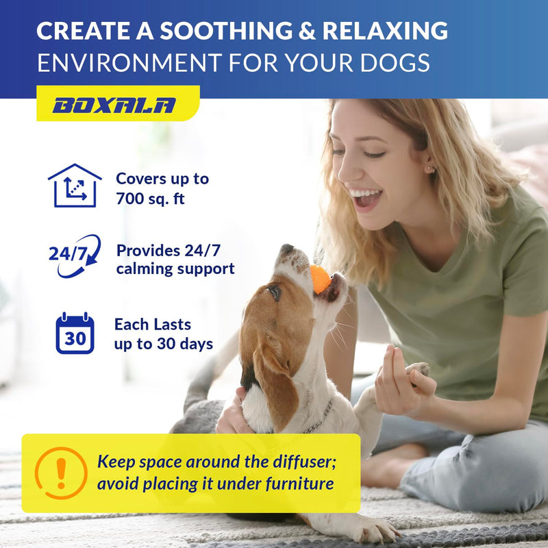 Pheromone Diffuser for Dogs: Calming Pheromone Diffuser Kit - Dog Calming Diffuser - Calming Pheromones - Dog Anxiety Relief (X_Large)