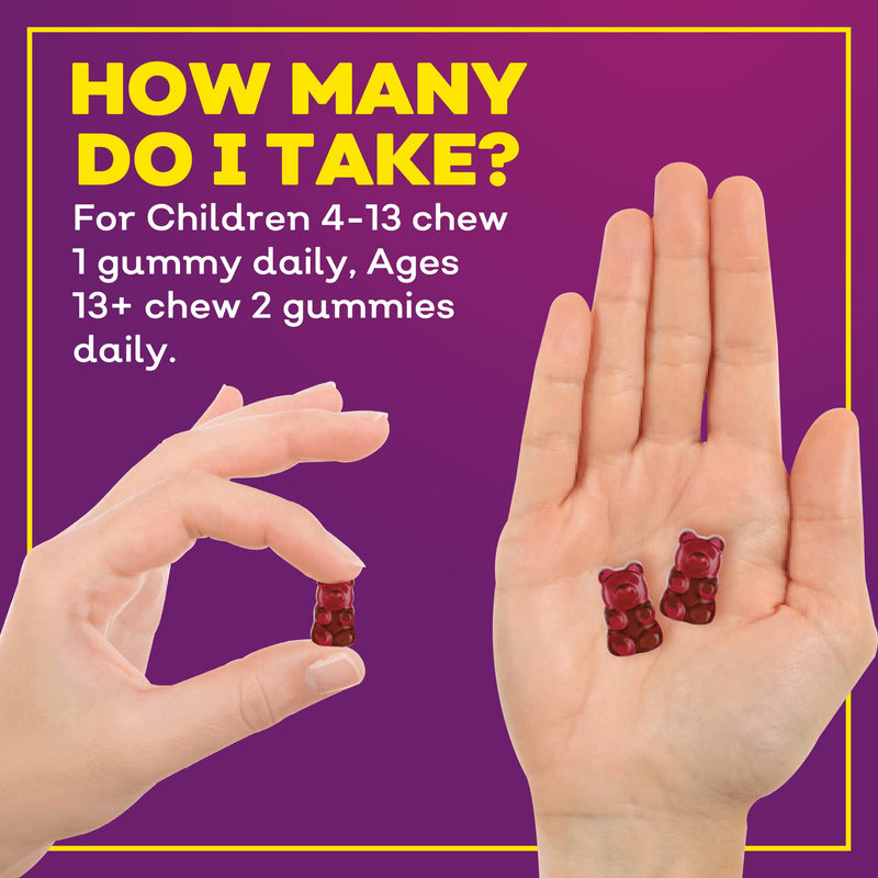 Sakoon nutrition Elderberry Gummies for Kids with Black Seed Oil, Immune Support, with Vitamin C and Zinc, Delicious Berry Flavor, 60 Gummies