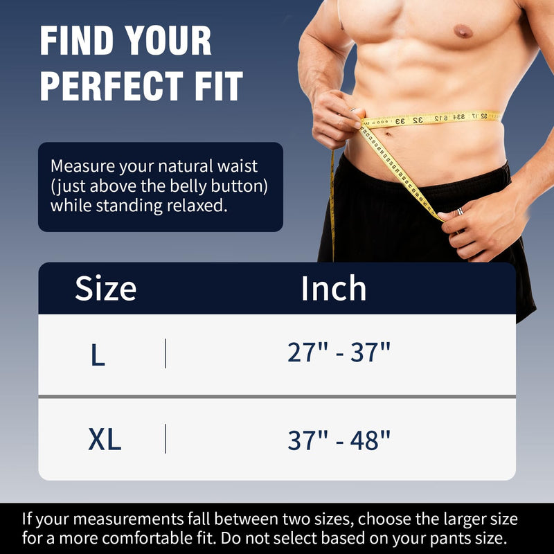 Back Brace Support Posture Corrector for Men ‚Äì Full Back Support for Upper, Mid & Lower Back Pain Relief, Ergonomic 3-in-1 System Improves Posture & Helps with Slouching, Rounded Shoulders (1, Large) 1