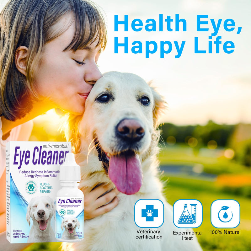 ZKMAGIC eye drops for dogs and cats, eye care and moisturizing for inflammation, eye cleaner, supportive care for conjunctivitis - BeesActive Australia