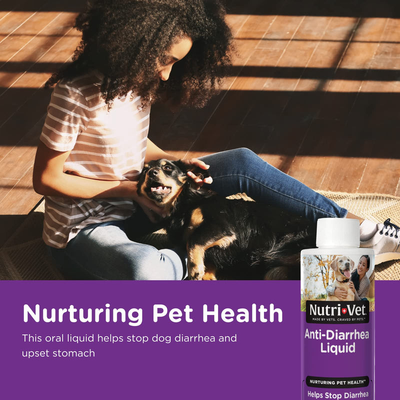 Nutri-Vet Anti-Diarrhea Liquid for Dogs - Helps Sooth Dogs Upset Stomach & Stop Diarrhea - Veterinarian Formulated - 4 oz - BeesActive Australia
