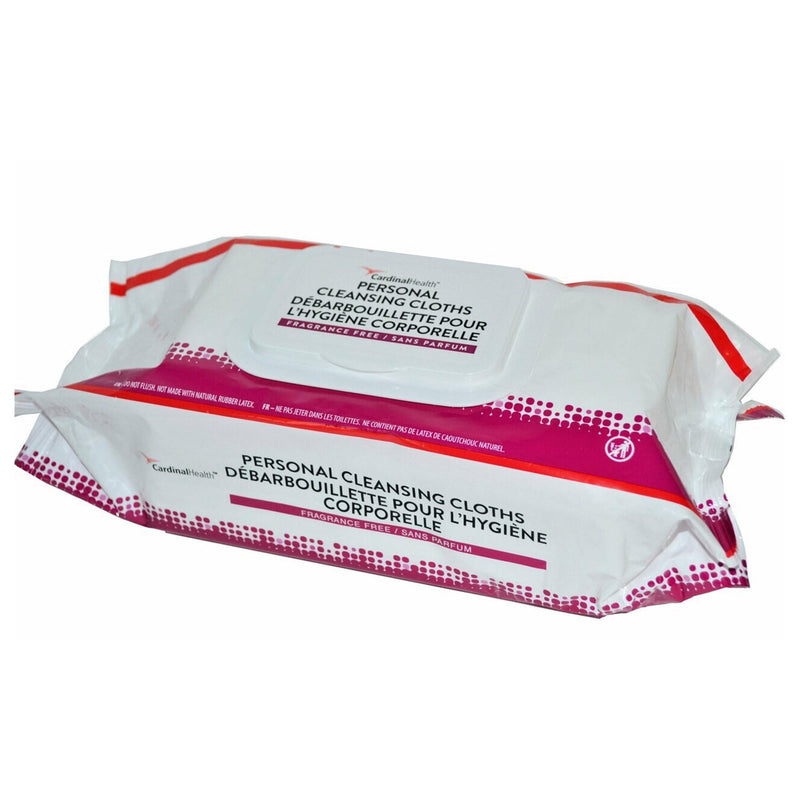 Cardinal Health Personal Cleansing Wipe 9 x 13" 2AWU-64, 1 Pack 64 Wipes 1 Count (Pack of 64) - BeesActive Australia