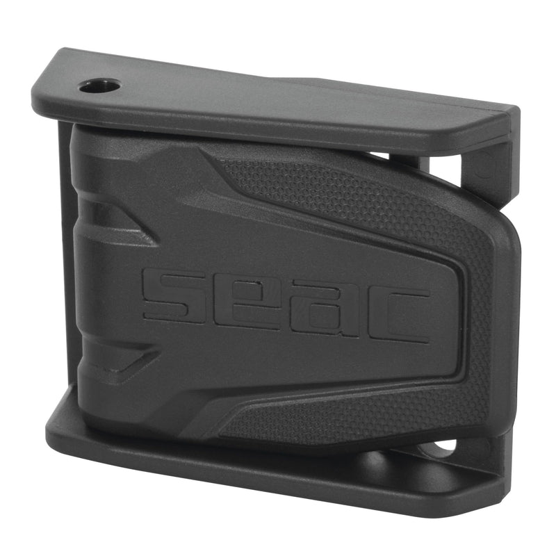 Seac Nylon Buckle Weight Belt, Black