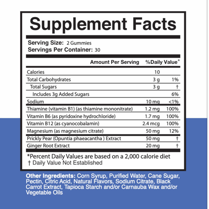 Mama Bear Oasis Daily Wellness Gummies, B Vitamins & Magnesium, 60 Count | Easy-to-take chewable format for convenient everyday use.