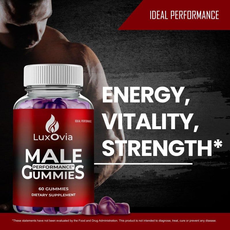 IDEAL PERFORMANCE Luxovia Gummies, Luxovia Gummy Reviews (3 Pack)
