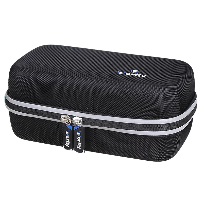 Carrying Case for Portable Nebulizer Machine for Adults and Kids - Hard Travel Protective Carrying Storage Bag (Black) Black - BeesActive Australia