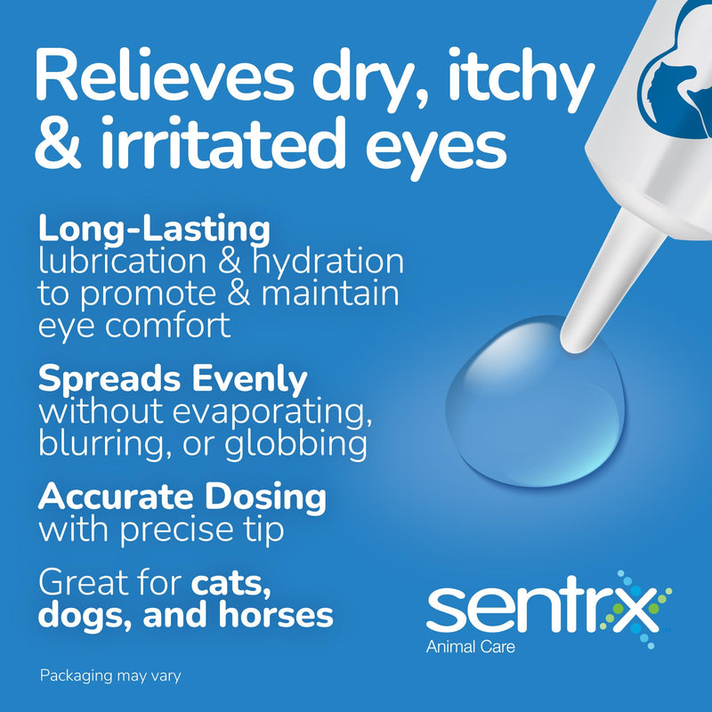 Sentrx Eye Lube Pro, Hyaluronic Acid Drops for Dogs, Cats, Horses, Dry Eye & Redness Relief Ointment, 20g Pack of 1 - BeesActive Australia