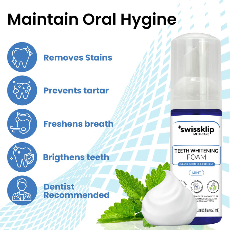 Swissklip Foam Toothpaste Also a Teeth Whitener in The Market I We Offer Best Teeth Whitening Products for Professional Teeth Whitening Kit I Best Teeth Whitener 4 U 1 - BeesActive Australia