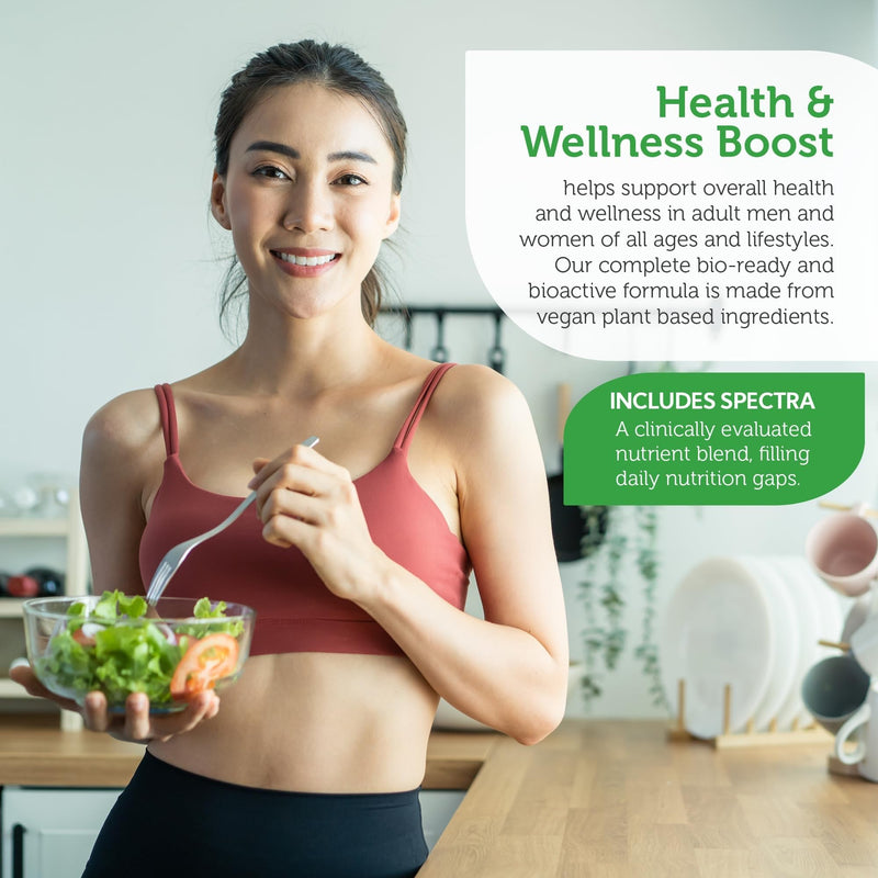 Zahler - One Daily Vegan Multivitamins for Women & Men (60 Count) Kosher Essential Vitamins & Minerals with Whole Food Spectra Blend - Vegetarian and Vegan Vitamins for Adults