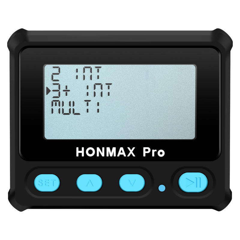 8100 Professional Interval Timer and Stopwatch, Backlight, USB-C Charged, Clock -Black Black - BeesActive Australia