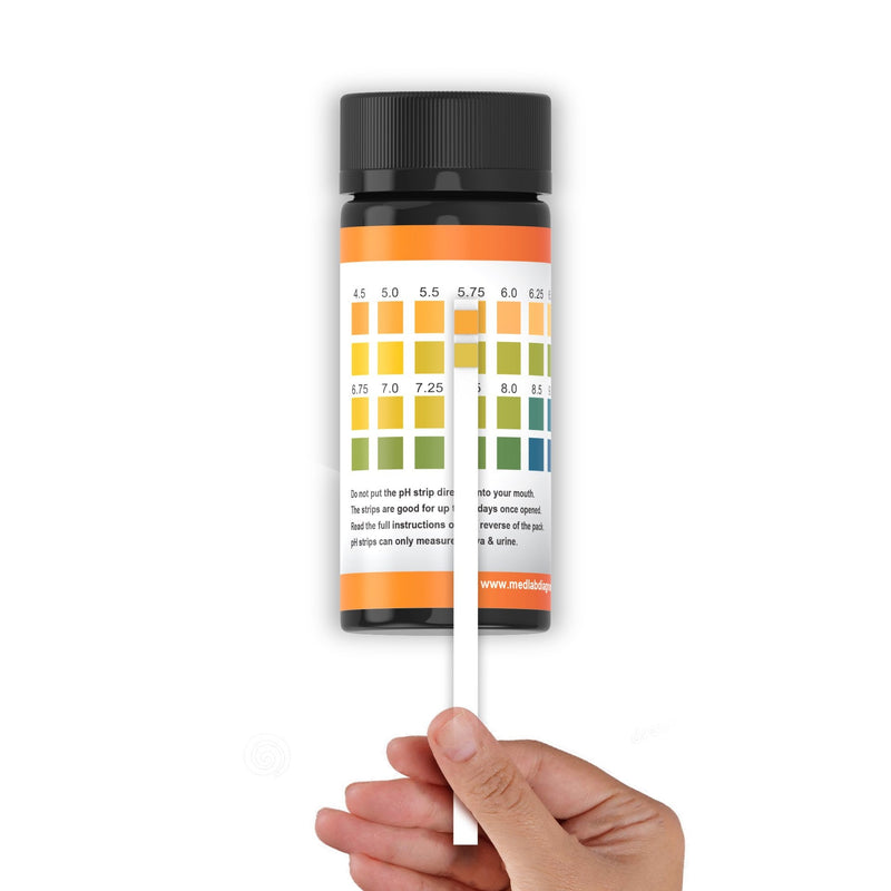 pH Test Strips 4.5 to 9.0 (200 ct) for Urine and Saliva Body pH Testing. Urinalysis Reagent Test Strips for Acidity and Alkalinity. Alkaline Diet Food and Acid pH Testing UASTRIPPH - BeesActive Australia