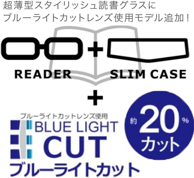 [Megan] Reading Glasses Stylish Men's Reading Glasses (Blue Light Cut, Ultra Slim Compact Ultra Flat Reader) Black Frequency 3.00 5625-30 - BeesActive Australia