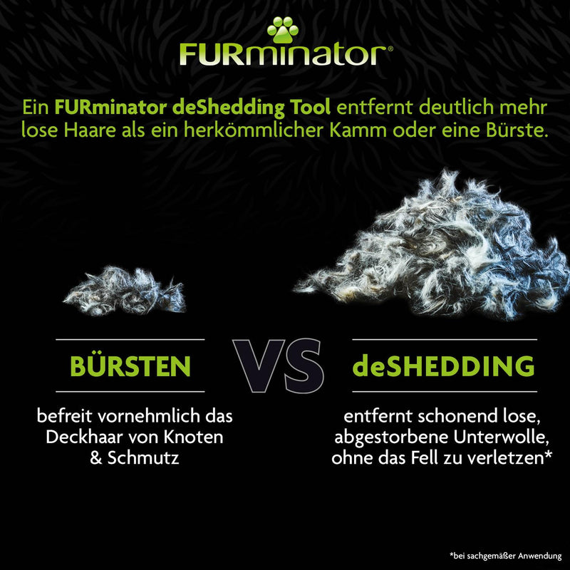 Furminator deShedding tool dog size L short hair - dog brush for large dogs to remove undercoat - improved design - BeesActive Australia