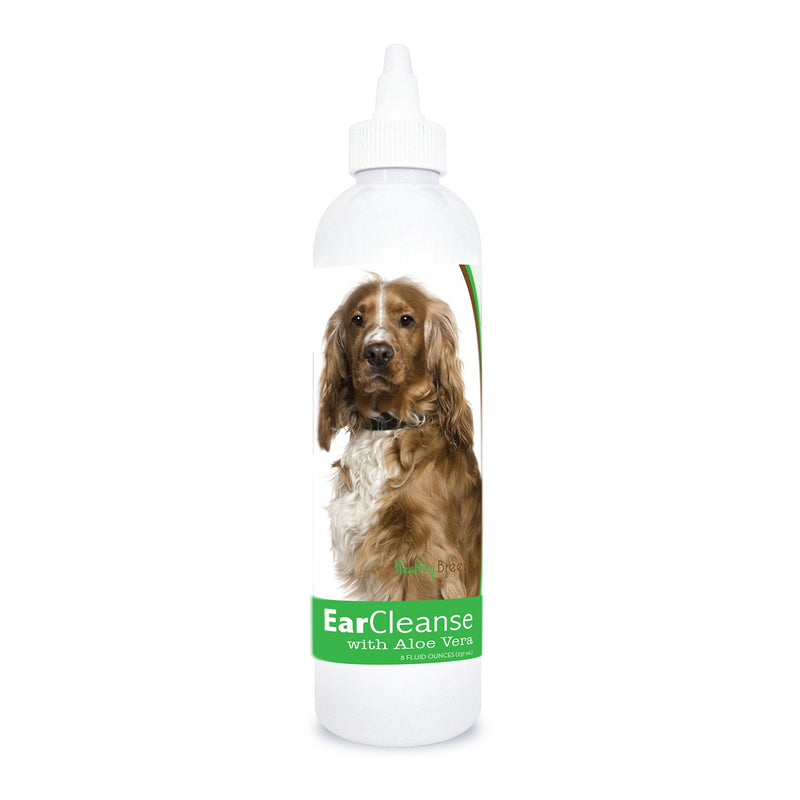 Healthy Breeds English Cocker Spaniel Ear Cleanse with Aloe Vera Cucumber Melon 8 oz